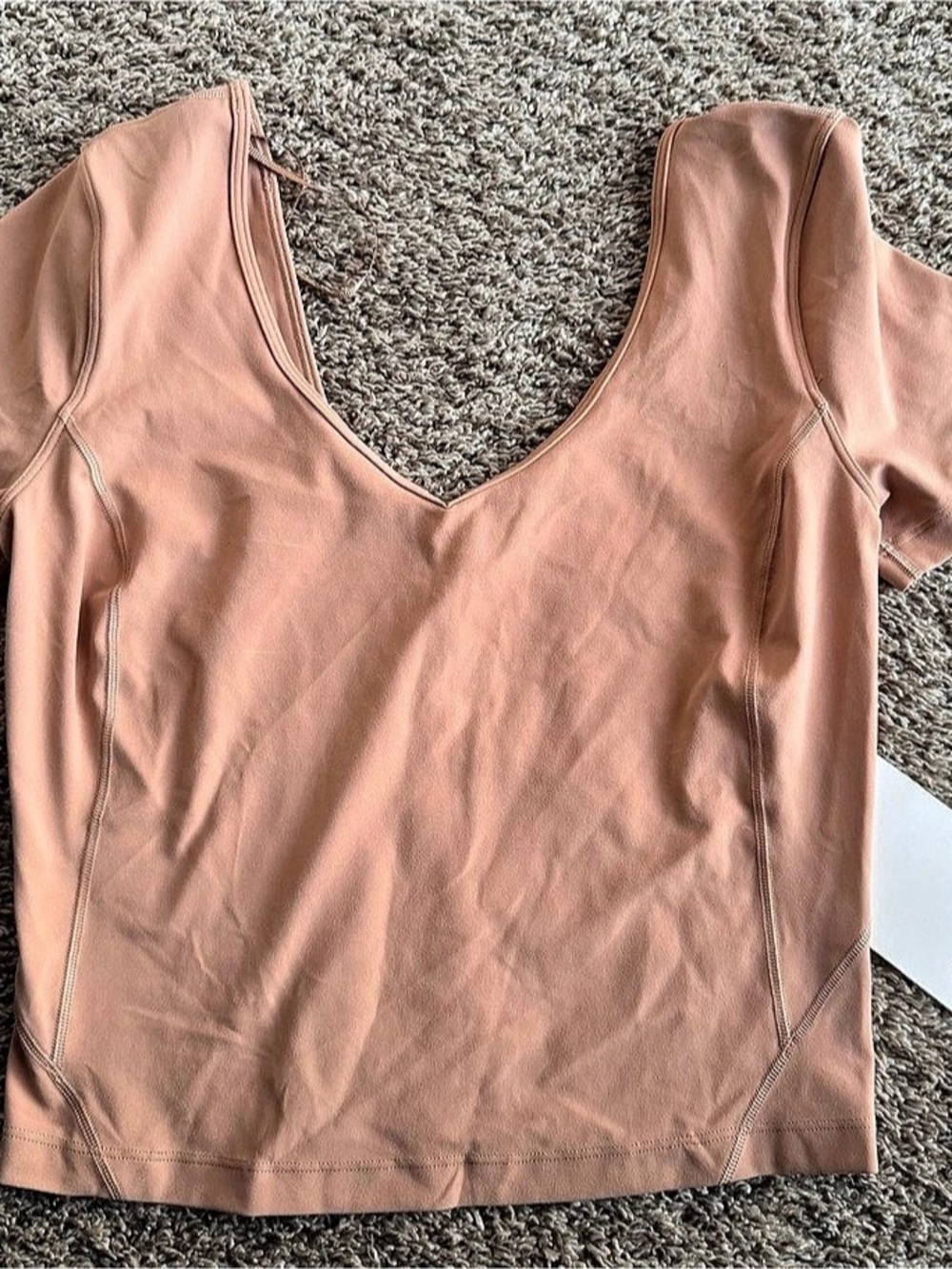 lululemon Align Tee Pink Size 6 NWT